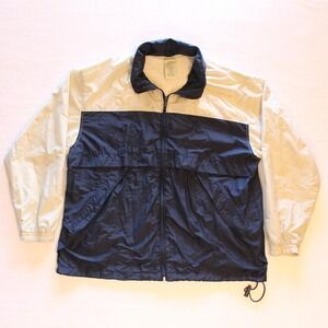 Northern Reflections Vintage Full Zip Men's Jacket XL with roll away hood